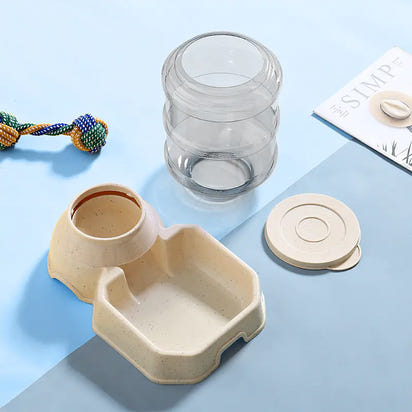 Automatic Water Dispenser and Feeder for Cats and Dogs