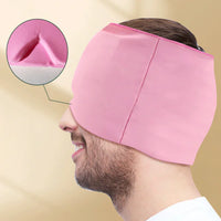 Gel Ice Mask for Migraine Relief and Physiotherapy Care