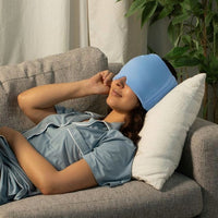 Gel Ice Mask for Migraine Relief and Physiotherapy Care