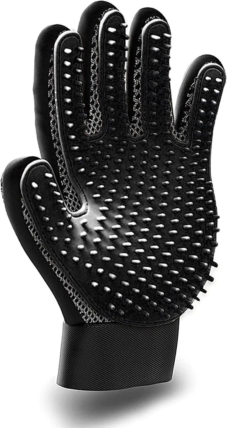 Pet Grooming Brush and Massage Glove for Cats