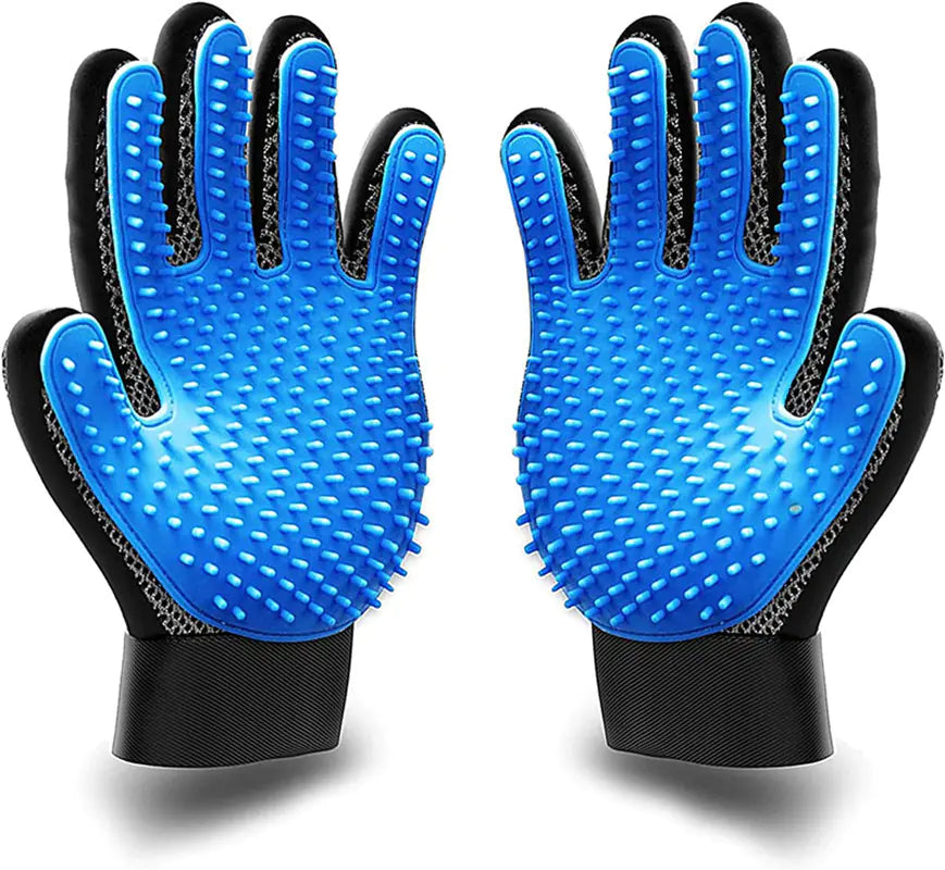 Pet Grooming Brush and Massage Glove for Cats