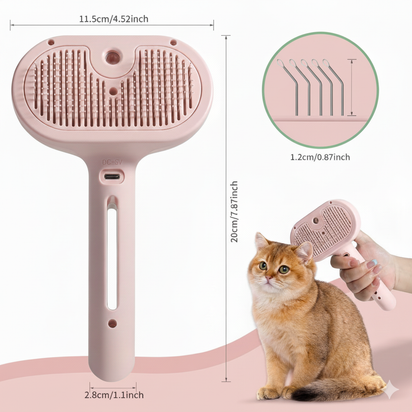 Steamy Brush Pet Spray