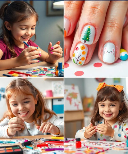 3D Nail Art Doodle Pen Set - 12 Colors