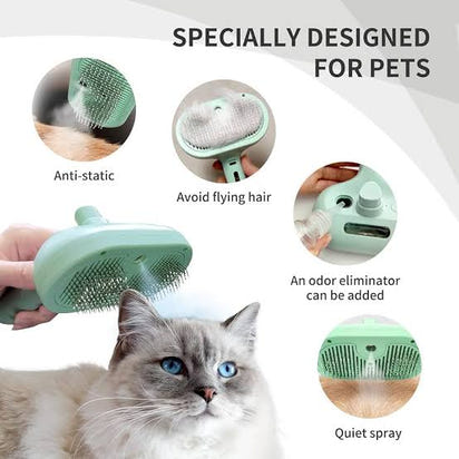 Steamy Brush Pet Spray